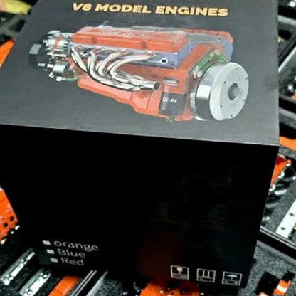 🎉 50% OFF Today Only! Gasoline V8 Engine Model – Full Motion, Water-Cooled, LED ⚙️